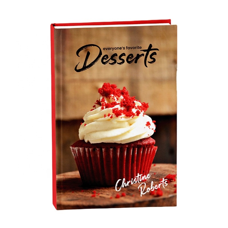 China Factory Custom Dessert Cooking Recipe Paperback Printing 01