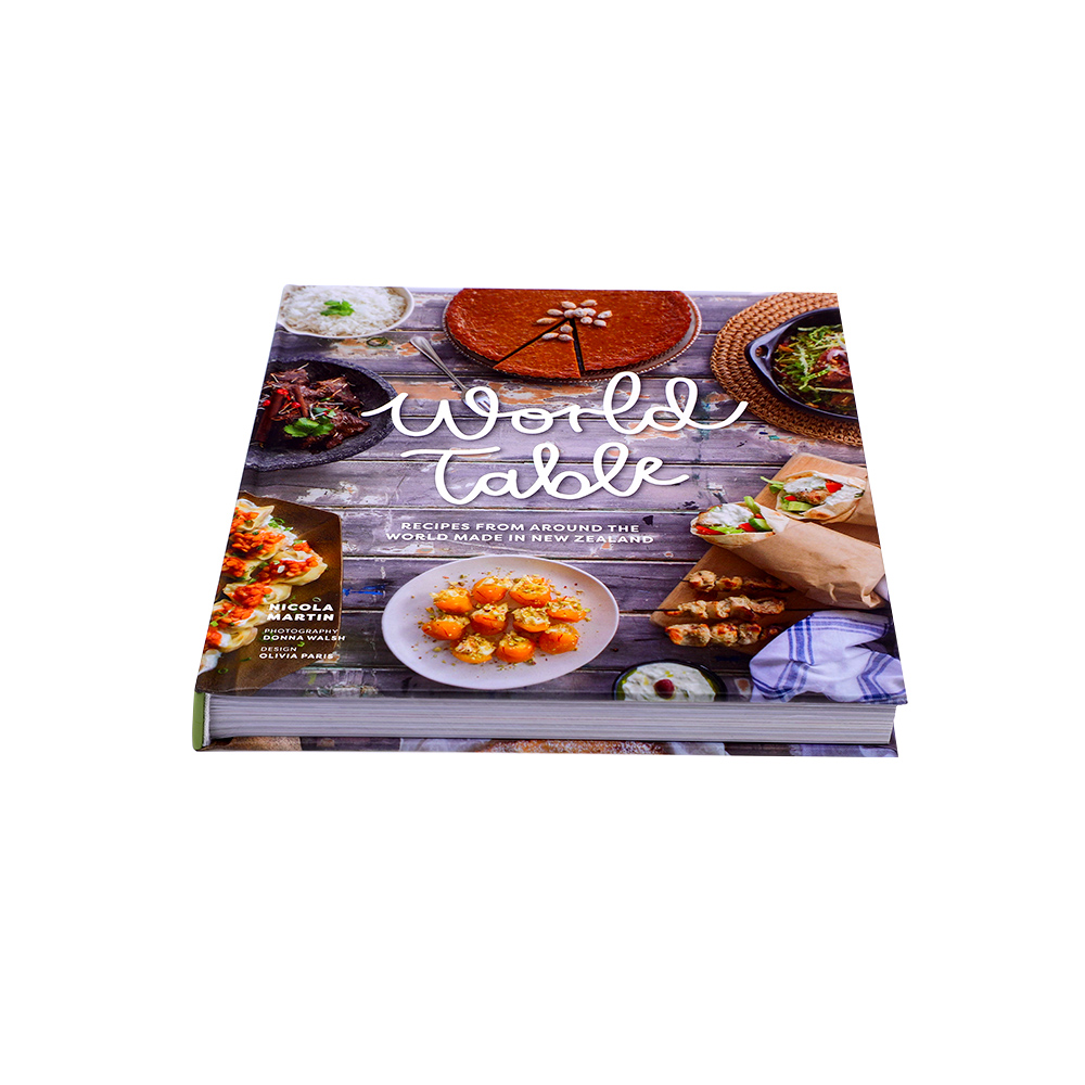 China Factory Low Price Custom Durable Hardcover Cookbook Printing 02