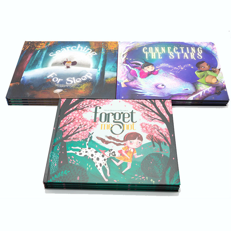 Custom High Quality Hardcover Children Story Book Printing 02