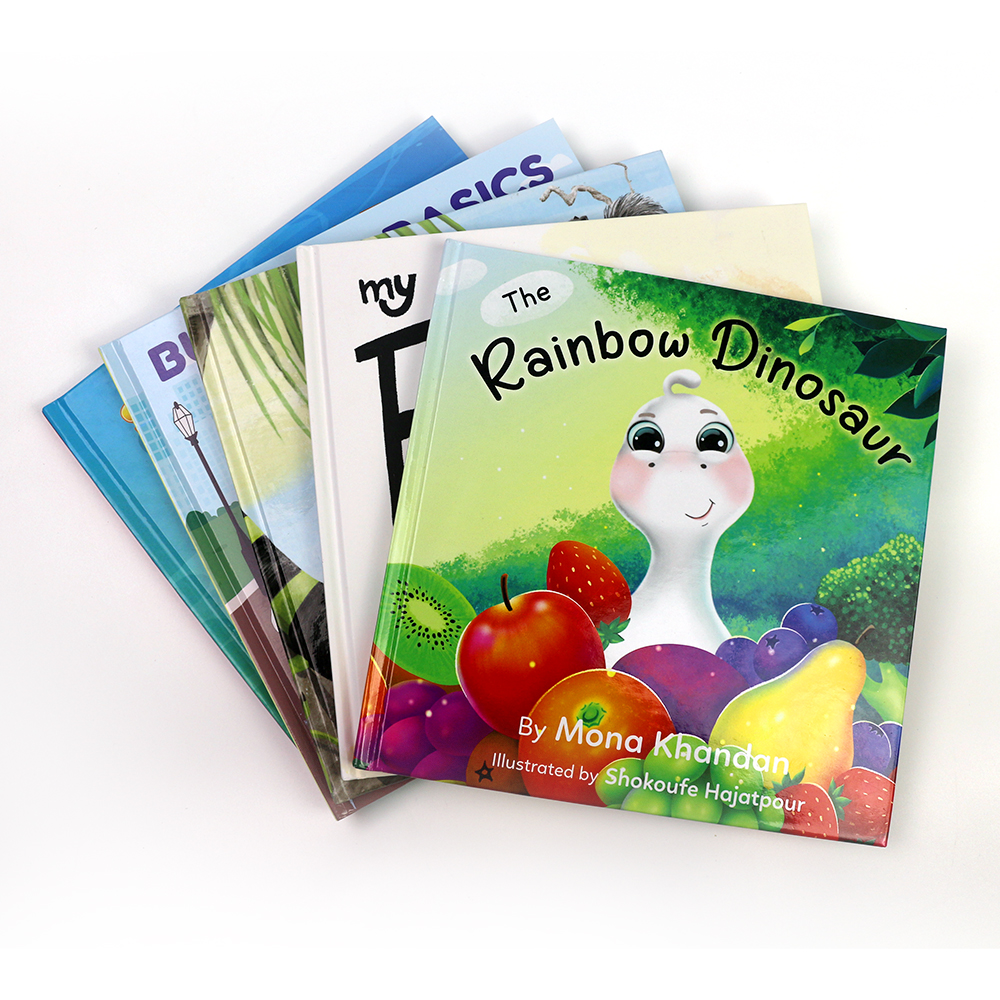 Wholesale Full Color Custom Hardcover Children Book Print 01